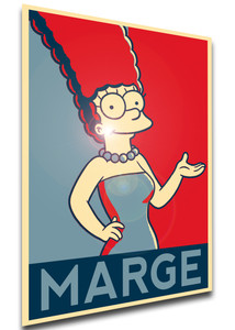 Poster Propaganda - The Simpsons - Marge LL3873