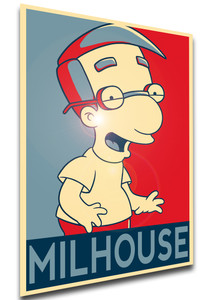Poster Propaganda - The Simpsons - Milhouse Van Houten LL3890