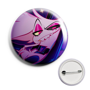 Spilla pin spilla 38mm - Hazbin Hotel - Angel Dust