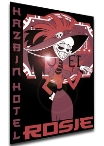 Poster Japanese Style - Hazbin Hotel - Rosie - SA1241 Poster Japanese Style - Hazbin Hotel - Rosie - SA1241
