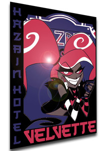 Posters - Japanese Style - Hazbin Hotel Helluva Boss - Propaganda