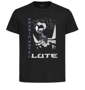 T-Shirt Unisex Black Japanese Style - Hazbin Hotel - Lute - SA1237 T-Shirt Unisex Black Japanese Style - Hazbin Hotel - Lute - SA1237
