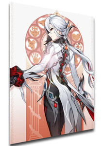 Poster Videogame - Genshin Impact - Arlecchino Poster Videogame - Genshin Impact - Arlecchino