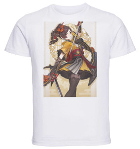 T-Shirt Unisex White Videogame - Genshin Impact - Chiori T-Shirt Unisex White Videogame - Genshin Impact - Chiori