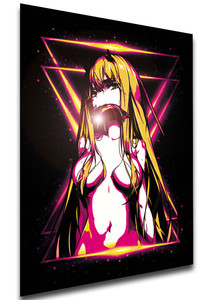 Poster Neon Style - Darling in the franxx - Zero Two SA1216 Poster Neon Style - Darling in the franxx - Zero Two SA1216
