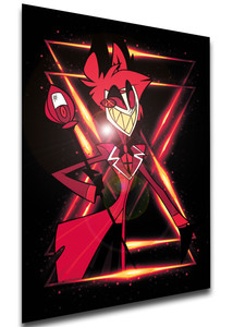 Poster Neon Style - Hazbin Hotel - Alastor SA1249 Poster Neon Style - Hazbin Hotel - Alastor SA1249