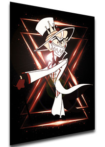 Poster Neon Style - Hazbin Hotel - Lucifer SA1254 Poster Neon Style - Hazbin Hotel - Lucifer SA1254