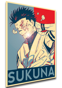 Poster Propaganda - Jujutsu Kaisen - Sukuna Variant 01 LL4024 Poster Propaganda - Jujutsu Kaisen - Sukuna Variant 01 LL4024