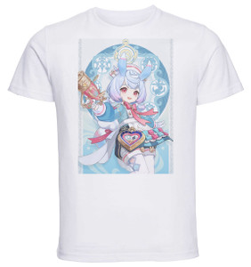 T-Shirt Unisex White Videogame - Genshin Impact - Sigewinne T-Shirt Unisex White Videogame - Genshin Impact - Sigewinne