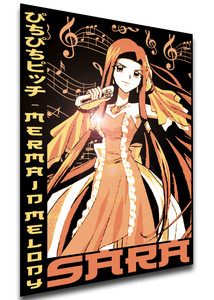 Poster Japanese Style - Mermaid Melody - Sara LL4032