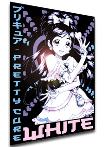 Poster Japanese Style - Pretty Cure - Cure White LL4034 Poster Japanese Style - Pretty Cure - Cure White LL4034