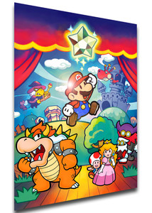 Poster Videogame - Paper Mario Thousand Year Door Variant LL4037 Poster Videogame - Paper Mario Thousand Year Door Variant LL4037