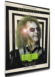 Poster LE0067 - Locandina Film - Beetlejuice 2 - Michael Keaton
