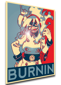 Poster Propaganda - My Hero Academia - Burnin LL4075