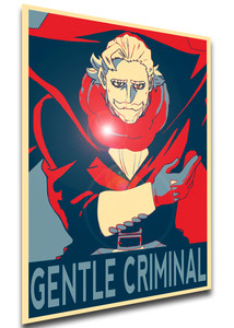 Poster Propaganda - My Hero Academia - Gentle Criminal LL4058