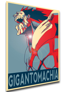 Poster Propaganda - My Hero Academia - Gigantomachia LL4053