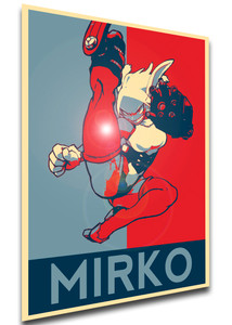 Poster Propaganda - My Hero Academia - Mirko Variant LL4062