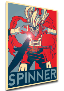 Poster Propaganda - My Hero Academia - Spinner LL4054