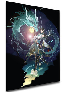 Poster SA1384 Videogame - Honkai Star Rail - Dan Heng Imbibitor Lunae Poster SA1384 Videogame - Honkai Star Rail - Dan Heng Imbibitor Lunae