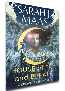 Poster SA1500 Book Cover Art - crescent city house of sky and breath Poster SA1500 Book Cover Art - crescent city house of sky and breath