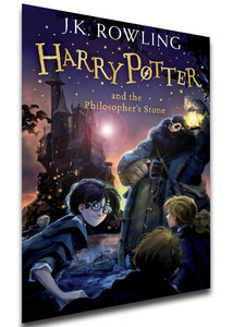 Poster SA1504 Book Cover Art - Harry Potter and the Philosopher's Stone 01 Poster SA1504 Book Cover Art - Harry Potter and the Philosopher's Stone 01