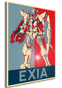 Poster Propaganda Gundam Zeta - Propaganda World