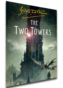 Poster SA1520 Book Cover Art - the lord of the rings - the two towers 02 Poster SA1520 Book Cover Art - the lord of the rings - the two towers 02