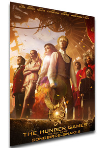 Poster SA1439 Locandina Film - The Hunger Games The Ballad of Songbirds & Snake Var 01 Poster SA1439 Locandina Film - The Hunger Games The Ballad of Songbirds & Snake Var 01