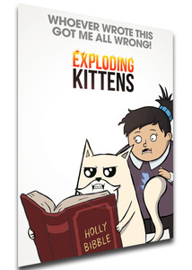 Poster SA1446 Locandina Serie TV - Exploding Kittens Var 02