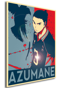 Poster - Propaganda  - Haikyuu - Karasuno Team - Azumane Asahi Poster - Propaganda  - Haikyuu - Karasuno Team - Azumane Asahi