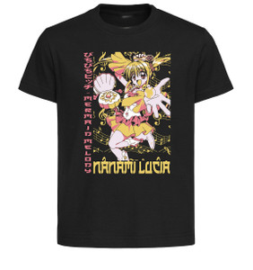 T-Shirt Unisex Black Japanese Style - Mermaid Melody - Lucia Nanami LL4026 T-Shirt Unisex Black Japanese Style - Mermaid Melody - Lucia Nanami LL4026