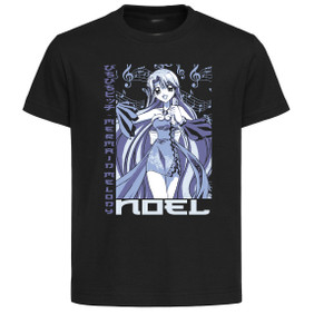 T-Shirt Unisex Black Japanese Style - Mermaid Melody - Noel LL4030 T-Shirt Unisex Black Japanese Style - Mermaid Melody - Noel LL4030