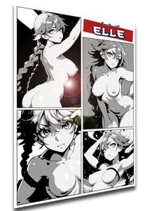 Poster Waifu Collage - Shadow Skill - Elle Ragu - Hentai Ecchi Erotic - LE0078 Poster Waifu Collage - Shadow Skill - Elle Ragu - Hentai Ecchi Erotic - LE0078