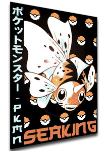 Poster Japanese Style - Pocket Monsters - Seaking - LL4120