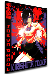 Poster Japanese Style - Tokyo Ghoul - Touka Kirishima - LL4126 Poster Japanese Style - Tokyo Ghoul - Touka Kirishima - LL4126