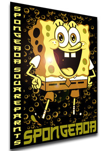 Poster Japanese Style - Spongebob Squarepants LL4138