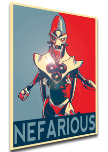 Poster Propaganda - Ratchet & Clank - Emperor Nefarious LL4152 Poster Propaganda - Ratchet & Clank - Emperor Nefarious LL4152
