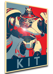 Poster Propaganda - Ratchet & Clank - Kit Warbot LL4155