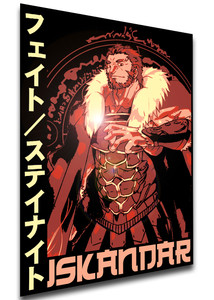 Poster Japanese Style - Fate Stay Night - Rider Iskandar LL4208