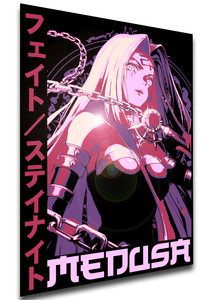 Poster Japanese Style - Fate Stay Night - Rider Medusa LL4204 Poster Japanese Style - Fate Stay Night - Rider Medusa LL4204