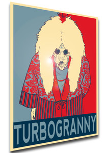 Poster Propaganda - Dandadan - Turbo Granny FA0300