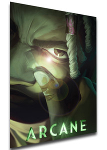 Poster Locandina Serie TV - Arcane - Ekko SA1533