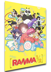 Poster Locandina Anime - Ranma SA1521