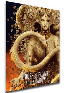 Forex Panel A4 Book Cover Art - crescent city house of flame and shadow Forex Panel A4 Book Cover Art - crescent city house of flame and shadow