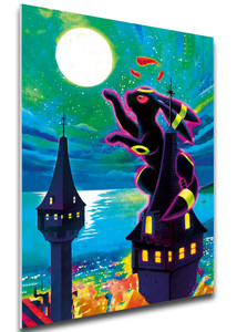 Forex Panel A4 Card Illustration Pokemon Umbreon VMAX