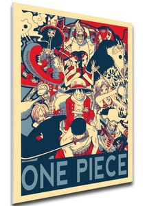 Forex Panel A4 Propaganda One Piece Characters