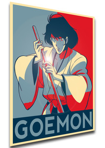Poster Propaganda - Lupin the Third - Goemon Ishikawa Variant - LL3229 Poster Propaganda - Lupin the Third - Goemon Ishikawa Variant - LL3229