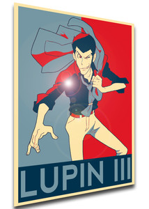 Poster Propaganda - Lupin the Third - Arsene Variant 01 - LL3226 Poster Propaganda - Lupin the Third - Arsene Variant 01 - LL3226