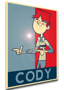 Poster Propaganda - Total Drama - Cody - LL0732