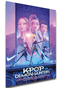 Poster SA1570 Locandina - Kpop Demon Hunters Poster SA1570 Locandina - Kpop Demon Hunters